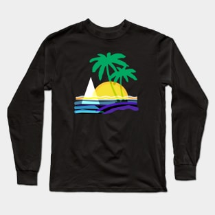 Sailing in the Tropics Long Sleeve T-Shirt